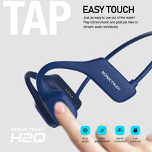 Load image into Gallery viewer, Sonictrek H2O Wireless Earbuds For Swimmers With Inbuilt Music Player
